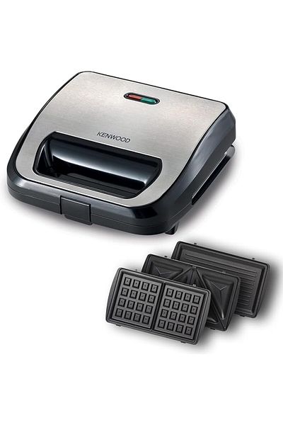 Kenwood Kenwood 3 in 1 Sandwich Maker (Sandwich, Grill/Griddle, Waffle
