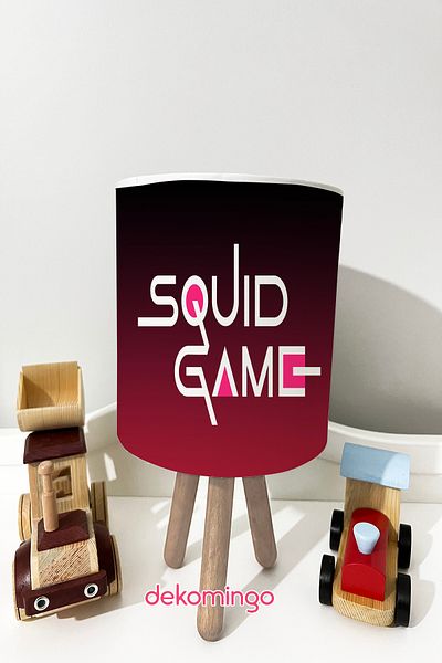 dekomingo Squid Game Baby and Children's Room Lampshade