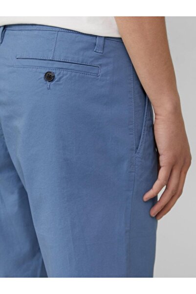 s.Oliver Men's chino shorts, Phoenix with Regular fit and mid-rise, Dark blue