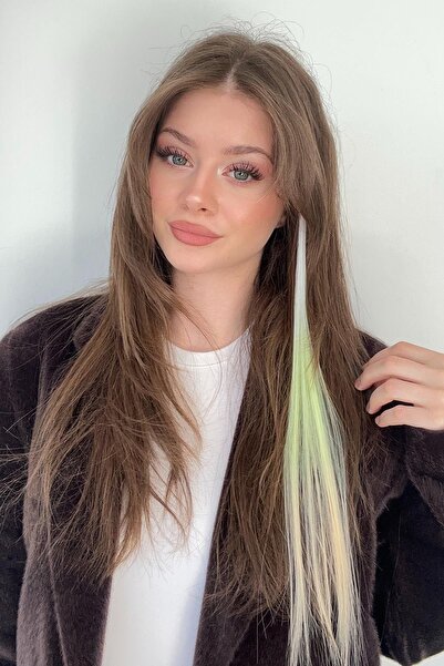 TAKIŞTIR Single Side Hairpiece with Colorful Snap Fastener (50 cm)