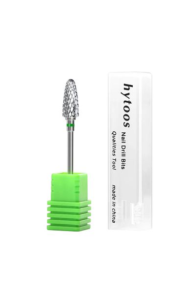 Choice Coarse - C Hytoos Bullet Carbide Nail Drill Bits Professional Rotary Flame Nail Bit Manicure Acrylic