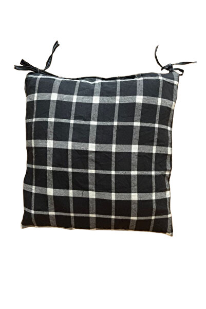 Hediye Nest Pofidik Sandalye Minderi Özel Dikişli Bağcıklı 40x40cm