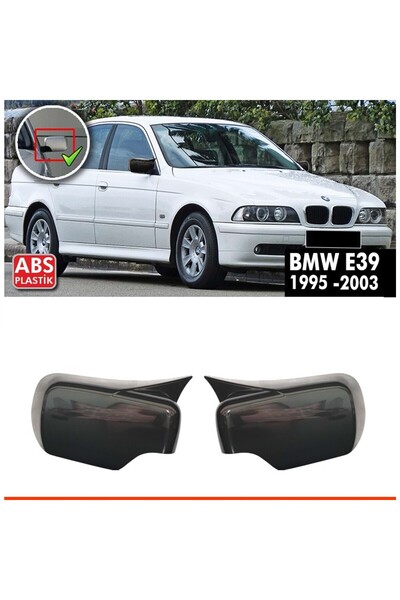 Genel Markalar BMW E39 Yarasa Batman Ayna Kapağı Parlak Siyah / 1995-2003 arası