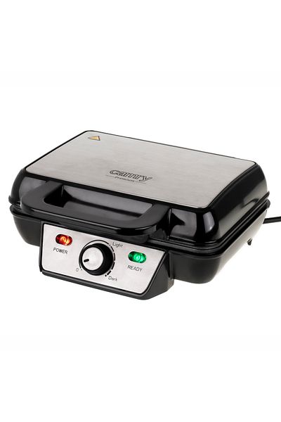 CAMRY Aparat de vafe belgiene Camry CR3046 XL cu reglare temperatura, placi neaderente, 1600W,