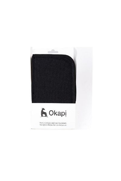 Okapi Μολυβοθήκη Φερμουάρ Δύο Πτερύγια Τσάντα Μολυβιού 21 εκ. Ορθογώνια