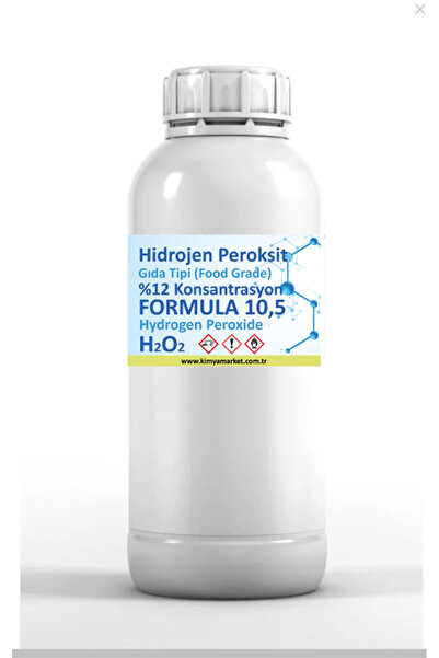 FORMULA ONBUÇUK Gıda Tipi Hidrojen Peroksit %12 Konsantrasyon 250 ml (Food Gr...