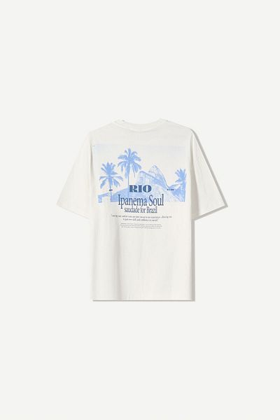 Bershka Short sleeve T-shirt with print