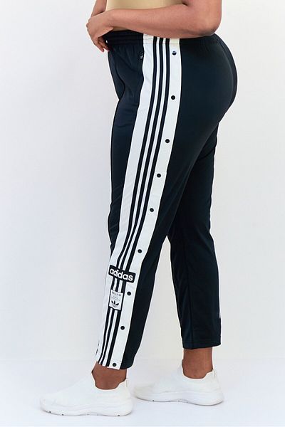adidas Women Plus Size Outdoor Track Pant, Black