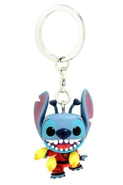 Funko لعبة بوكيت بوب! ديزني: ليلو وستيتش - ستيتش مع سلسلة مفاتيح بلاستر
