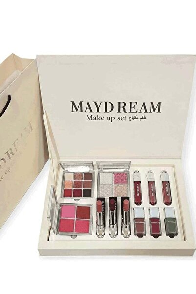 MAYDREAM مجموعة مكياج فاخرة - 12 قطعة و26 لونًا