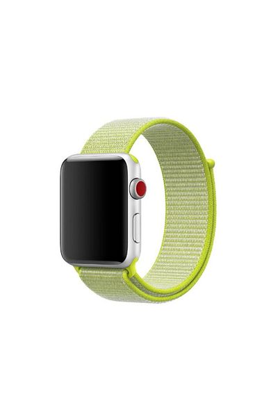 REDz Accessories Sport Strap, Compatible With Apple Watch, Textile, Neon - 44/45/46/49 Mm
