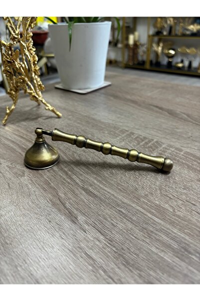 Genel Markalar Toplu Çubuklu Mini Mum Söndürücü, Antik Bronz Tasarım