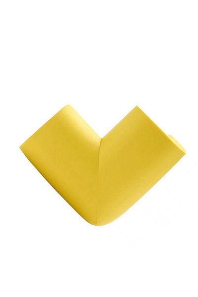 zola Set of 4 foam corner protectors, Zola®, 5x2.3x0.8 cm, yellow