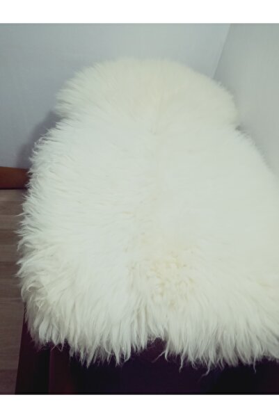 hoaryage NATÜREL İŞLENMEMİŞ HİÇ KIRPILMAMIŞ Gerçek Koyun Postu , HALI, NADİR KALINLIKTA OLDUKÇA ETLİ