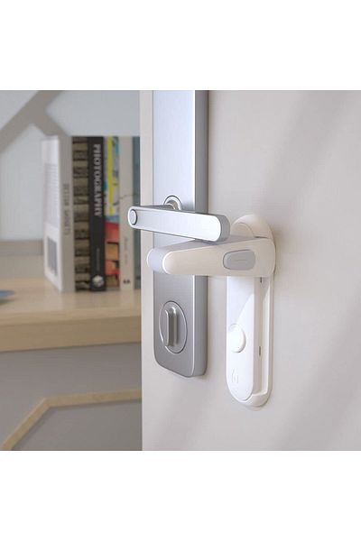 zola Child safety, for doors and windows, plastic, 12.5x4 cm, white