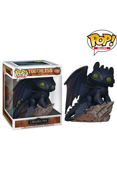 Funko Pop Deluxe! Movies: How to Train your Dragon LA S1 Toothless Vinyl Figure