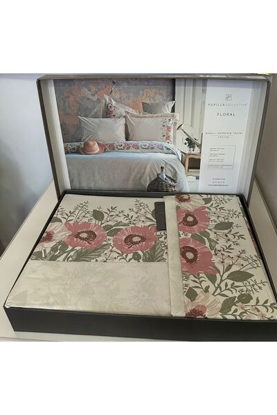 Pupilla Collection Double Poplin Duvet Cover Set