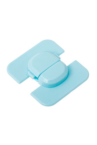 zola Siguranta pentru copii, colturi, mobila, frigider, din plastic, lipire adeziva, 6.5x6x1 cm, albastra