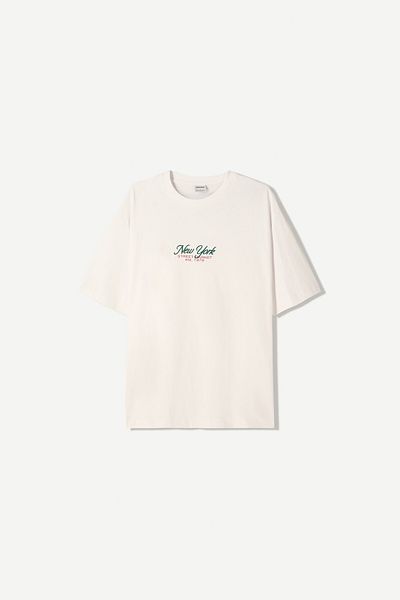 Bershka Short sleeve T-shirt with print