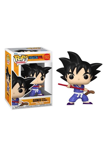 Funko Pop! Animation: Dragon Ball Goku (Nyoibou) Vinyl Figure