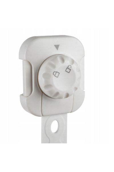 zola Fuse set, 6 pieces, adjustable, 10.5-23.3 x 3.8 x 2 cm, white