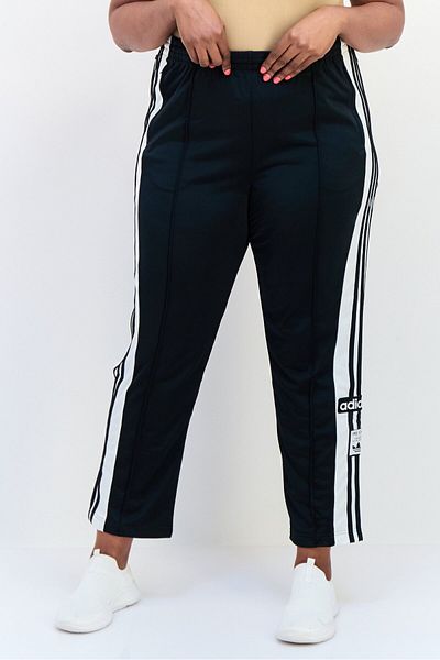 adidas Women Plus Size Outdoor Track Pant, Black