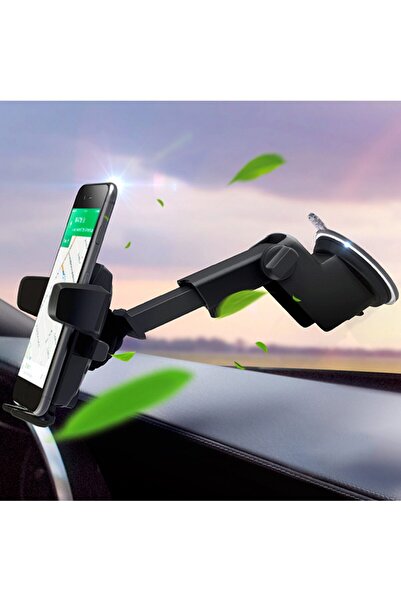 MACVI Macvi® phone holder with telescopic arm, adjustable, desk mount, ergonomic design