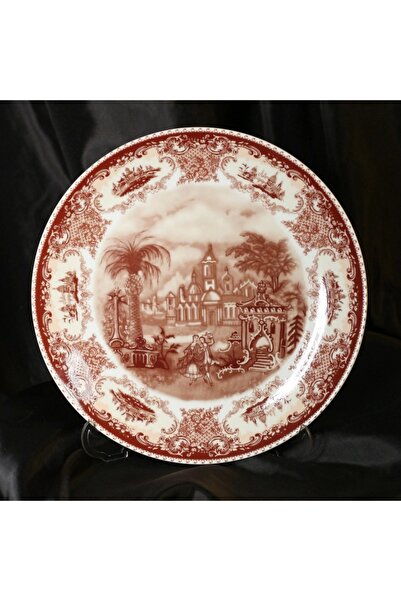 Zuccara Maison BAWARIA 6 Kişilik 40 Parça Vintage Manzara Desenli Yemek Takımı