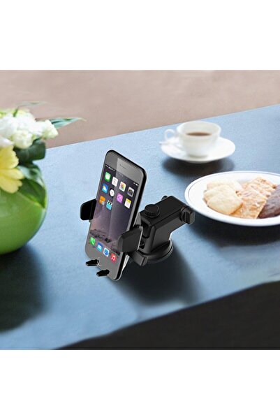 MACVI Macvi® phone holder with telescopic arm, adjustable, desk mount, ergonomic design