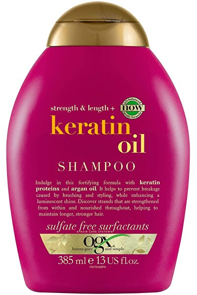 OGX شامبو مضاد للتكسر + زيت الكيراتين (385 مل)