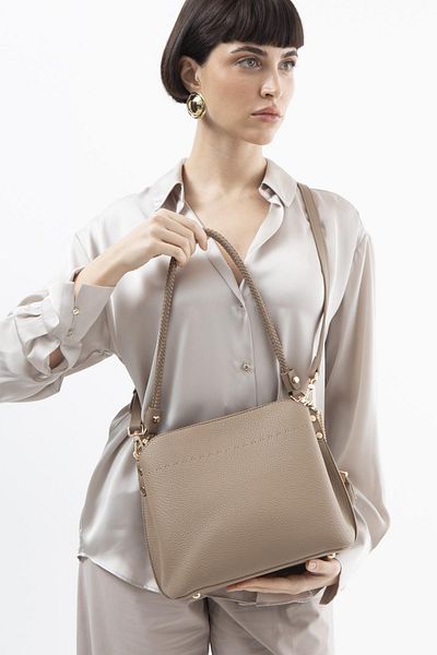 Matthew Cox Sç Byn2365 Women's Shoulder Bag Mink