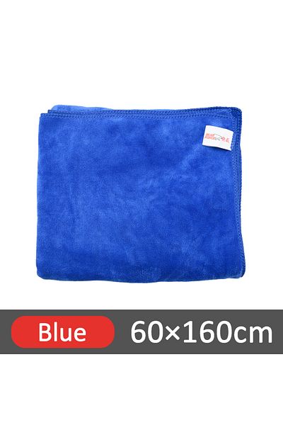 Choice Blue Car Wash Microfiber Towel 160x60cm Extra Large Size Car Cleaning Drying Cloth Super Absorbent T