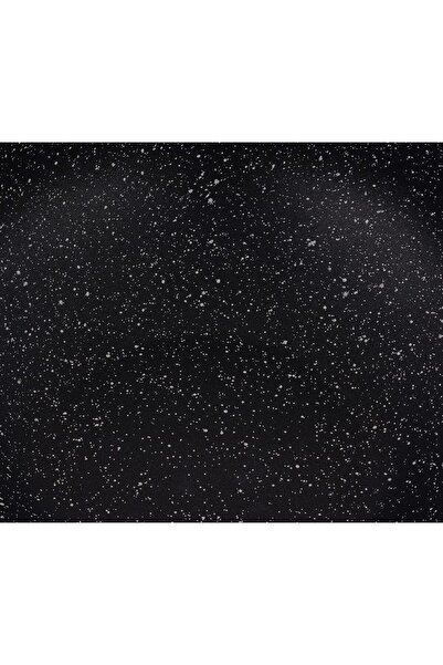 ALSAIF Non-stick Aluminum Frying Pan With Glass Lid By Al Saif - Size: 28 9.5 Cm, Color: Silver