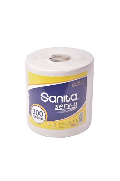 Sanita Sanita Ultra Absorbent Roll Tissues 300m