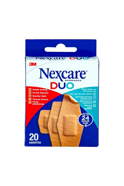 Nexcare 3M Duo Bandage Assorted 20 pcs