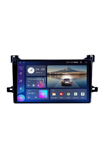 navi-ti Dedicated Navigation Toyota Prius Xw50 2015-2020, 4gb Ram 64gb Rom, Quad Core, Display 9" Qled