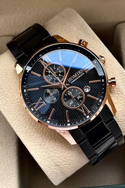 Homies Men's Wristwatch Watch with Gift Box and Bracelet Gift All Functions Works.Hmmys18