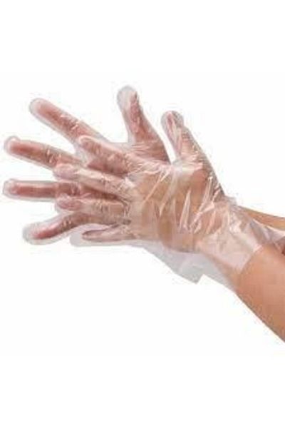 Burpak Disposable Transparent Gloves 100 Pcs Approx 60 G.
