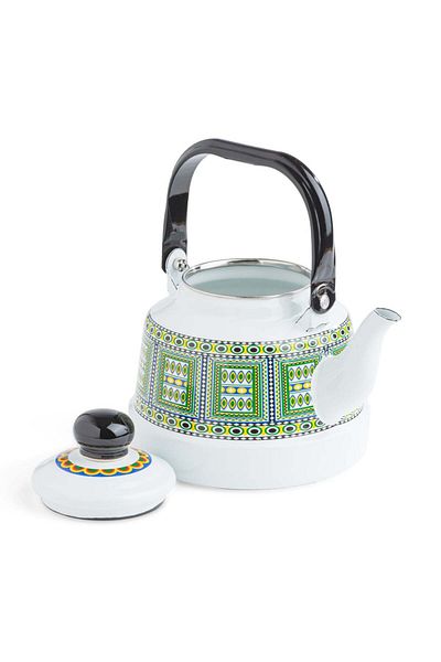 Alrimaya Enamel Kettle Asiri Design -