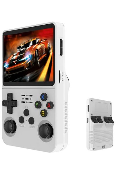 MACON R36s Handheld Retro Game Console 64gb, 15000 Games, 3.5" Ips Screen, Linux System