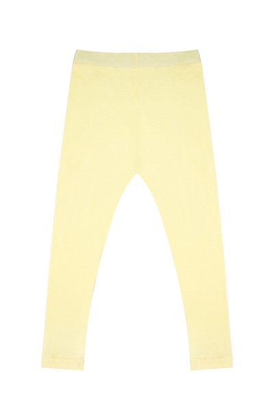 Öts Girl's 3-Piece Ribbed Long Tights (100% Cotton)
