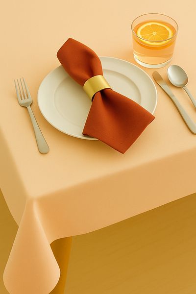 Luvora Home Luna Series Velvet Textured 2-Piece Guest Napkins - Tile