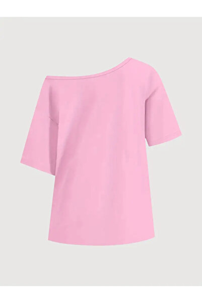 Keywest Μπλουζάκι Boat Neck 76 Printed Oversize 100% Cotton T-shirt