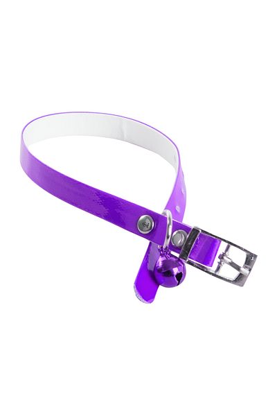zola Dog collar, with bells, adjustable, 30x1 cm, purple