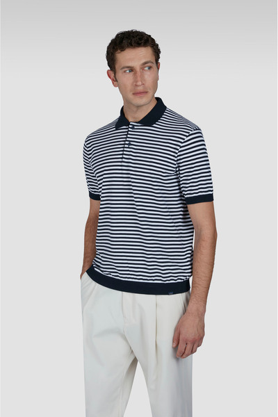 PAUL&SHARK COTTON POLO SHIRT WITH BUTTONS