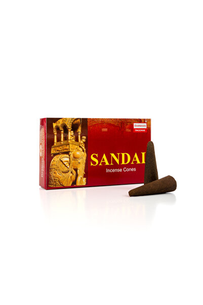 Darshan Incense Sandal Kokulu Odunsu Konik Tütsü