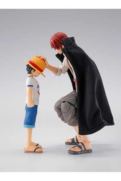 Bandai Tamashii Bandai S.H.Figuarts SHANKS & MONKEY.D.LUFFY -KID ERA- Action Figure