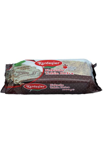 Kardeşler Şekerleme 1 kg X 3 Brothers Tahini Halva with Cocoa