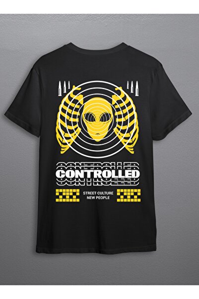 Huw Μπλουζάκι Street Culture Regular Unisex Μόδας του Δρόμου