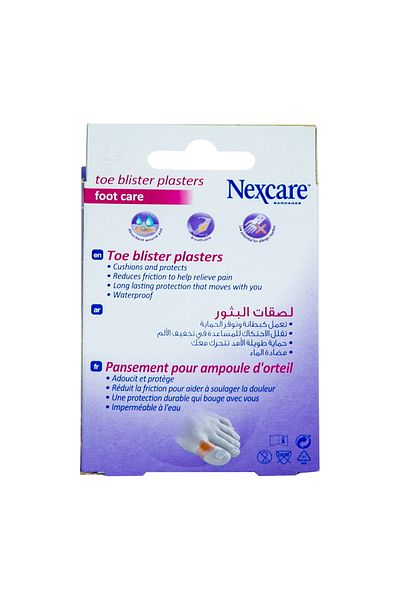 Nexcare 3M Toe Blister Plaster 6 pcs
